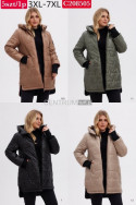 Kurtki zimowe damskie (3XL-7XL) C20073