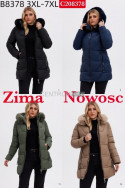 Kurtki zimowe damskie (3XL-7XL) C208275