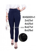 Spodnie damskie (2XL-7XL) KH022