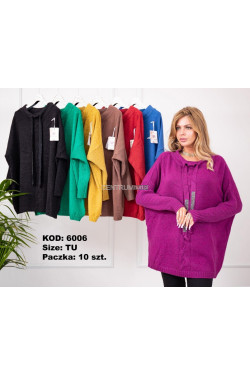Sweter damski nadwymiar i 6006