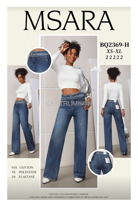 Jeansy damskie (XS-XL) SK250-3B