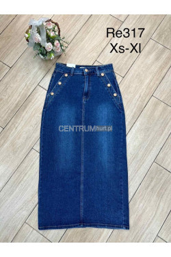 Spódnica jeansowa damska (XS-XL) RE317
