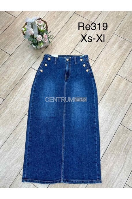 Spódnica jeansowa damska (XS-XL) RE317