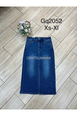 Spódnica jeansowa damska (XS-XL) GQ2052