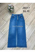 Spódnica jeansowa damska (XS-XL) GQ2052