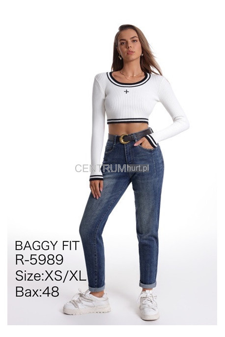 Jeansy damskie (XS-XL) R5893