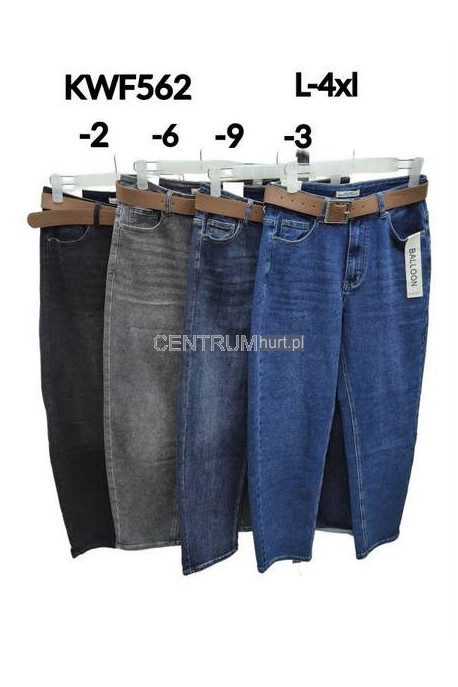 Jeansy damskie (34-42) 0144