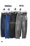 Jeansy damskie (L-4Xl) KWF562