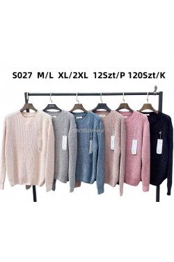 Sweter damski (M-2XL) S027