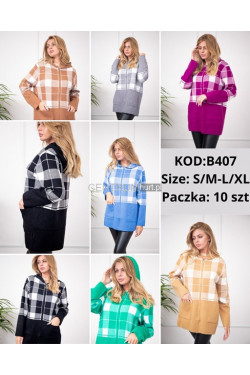 Kardigan damski (S/M-L/XL) B407