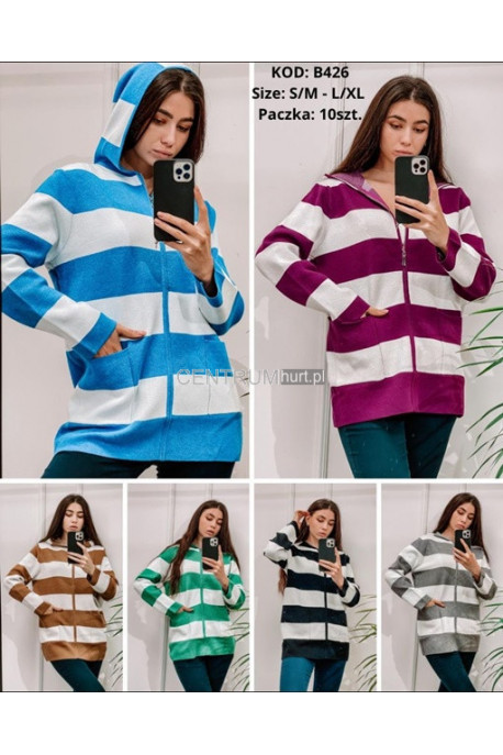 Kardigan damski (S/M-L/XL) B407