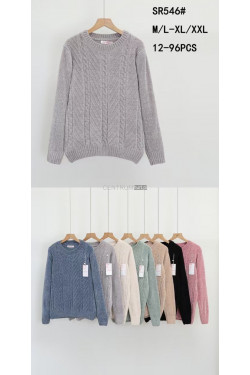 Sweter damski (M-2XL) SR546