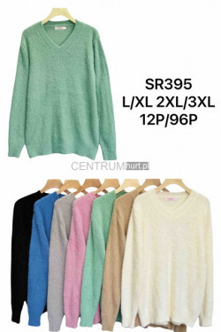 Sweter damski (L-3XL) SR395