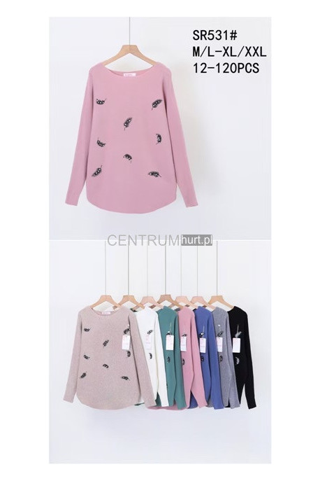 Sweter damski (M-2XL) FS-13