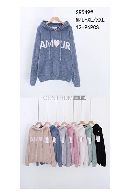 Sweter damski (M-2XL) SR548