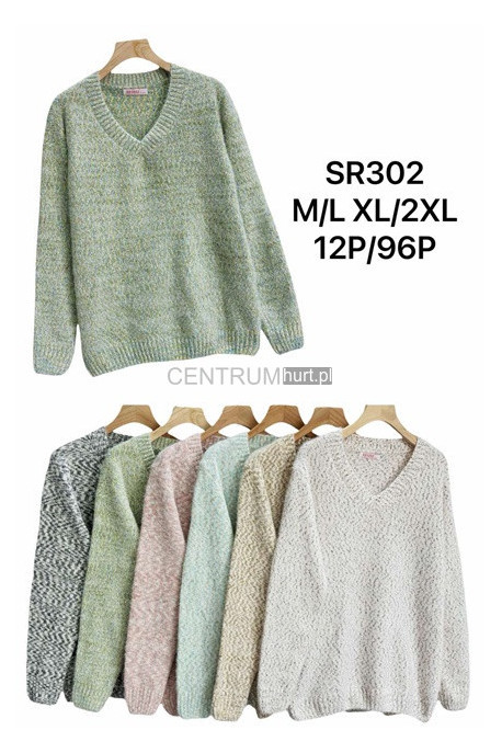 Sweter damski (M-2XL) SR312