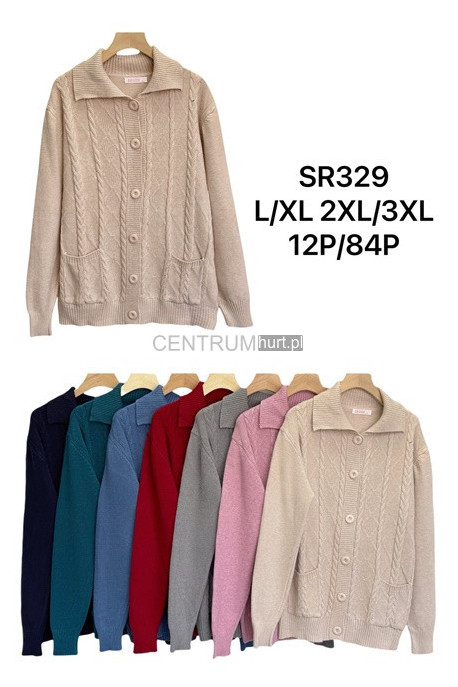 Sweter damski (L-3XL) SR325