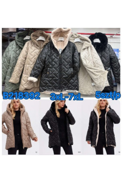 Kurtka zimowa KOLOR DO WYBORU (3XL-7XL) B218392