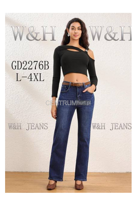 Jeansy damskie (L-4xl) RD2183B