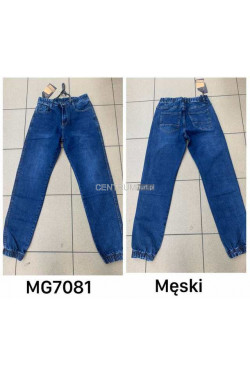 Jeansy męskie (30-38) MG7081 PROMOCJA