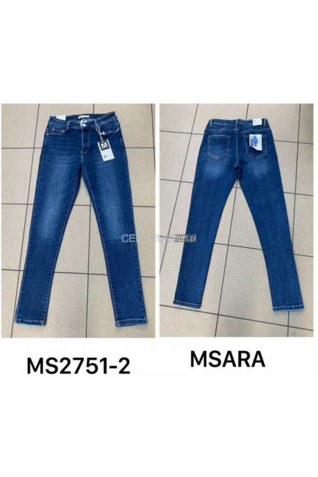 Jeansy damskie (30-38) MS32057 M.SARA PROMOCJA