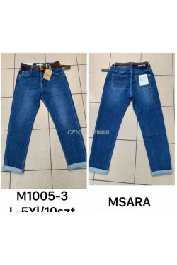 Jeansy damskie (L-5XL) M1005 PROMOCJA M.SARA