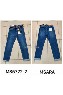 Jeansy damskie (30-38) MS5722 M.SARA PROMOCJA