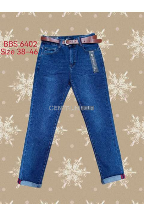 Jeansy damskie (38-46) 6492-1