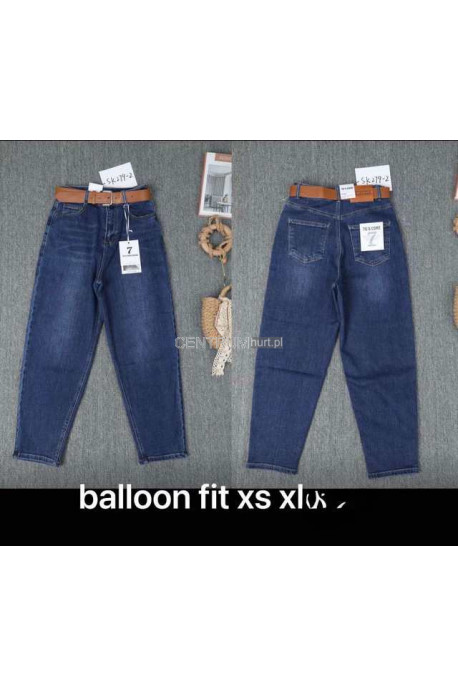 Jeansy damskie (XS-XL) BQ2759