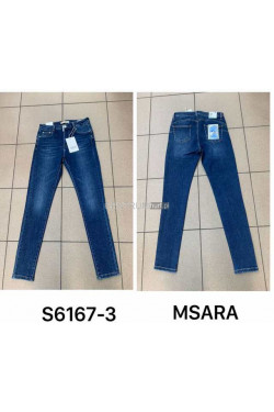 Jeansy damskie (26-31) S6167 M.SARA PROMOCJA