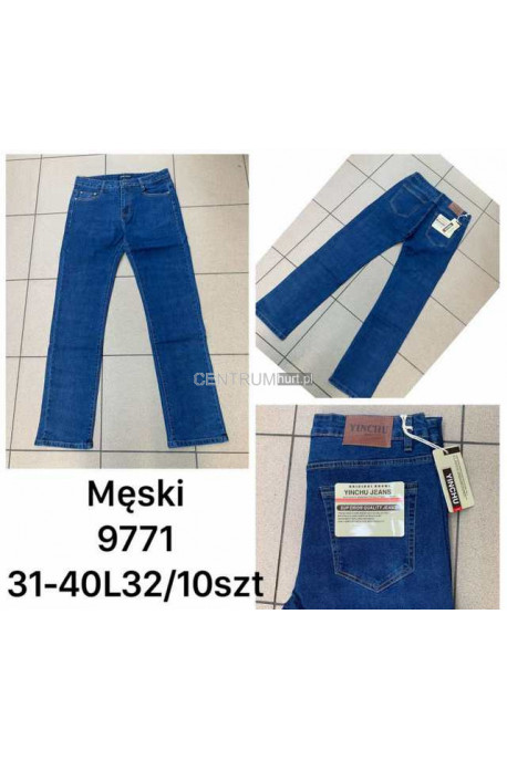 Jeansy męskie (31-40) L30 9719