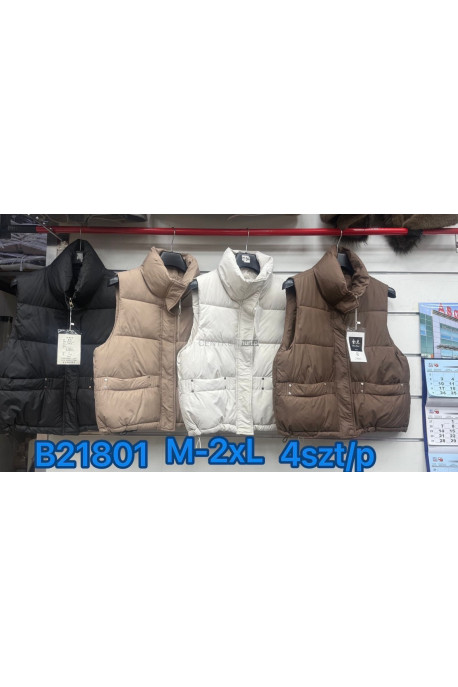 Kurtki kamizelki damskie (S-2XL) B21503
