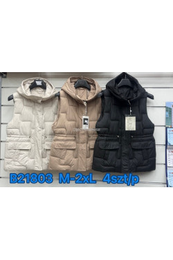 Kurtki kamizelki damskie (M-2XL) B21803