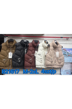 Kurtki kamizelki damskie (M-2XL) B21617