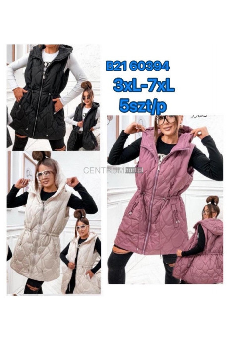 Kurtki kamizelki damskie (M-2XL) B21616