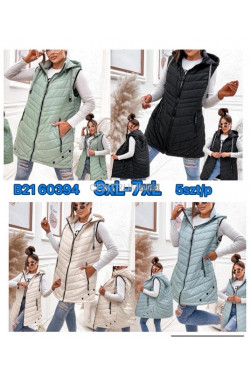 Kurtki kamizelki damskie (3XL-7XL) B2160394
