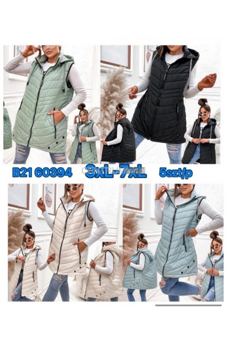 Kurtki kamizelki damskie (3XL-7XL) B2160394