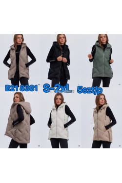Kurtki kamizelki damskie (S-2XL) B218381