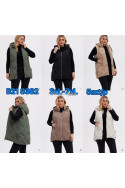 Kurtki kamizelki damskie (3XL-7XL) B2160394