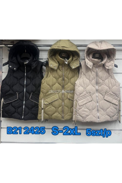 Kurtki kamizelki damskie (S-2XL) B212425