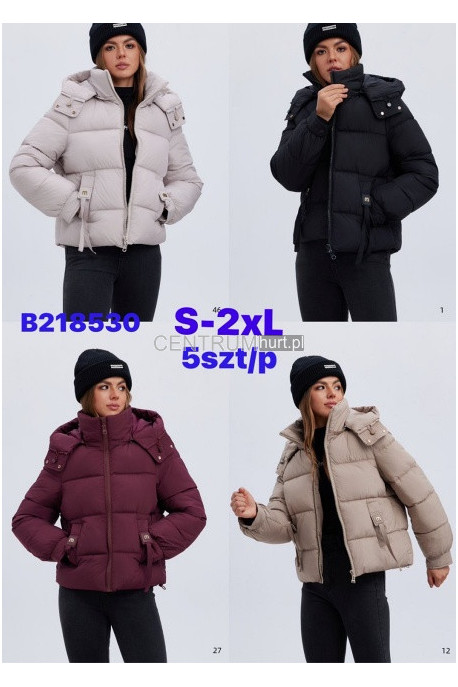 Kurtka zimowa KOLOR DO WYBORU (S-2XL) B212004