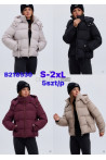 Kurtka zimowa KOLOR DO WYBORU (S-2XL) B212004