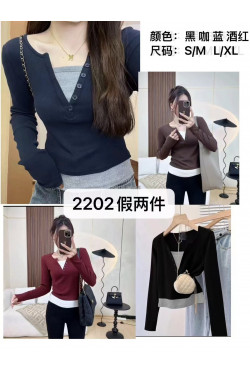 Bluzka damska (S/M-L/XL) 2202