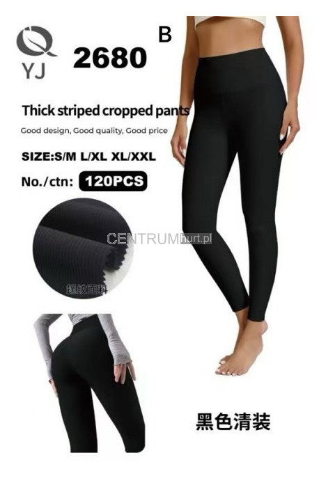 Legginsy damskie (S-2XL) 2660