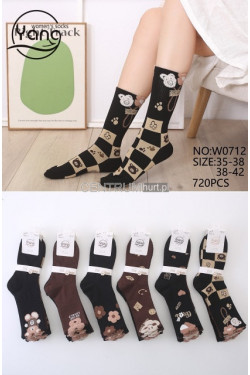 Skarpety damskie (35-42) W0712