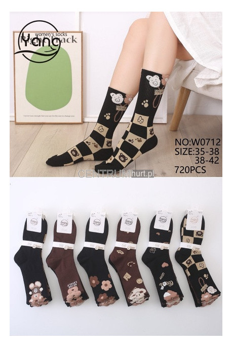Skarpety damskie (35-42) AC-6