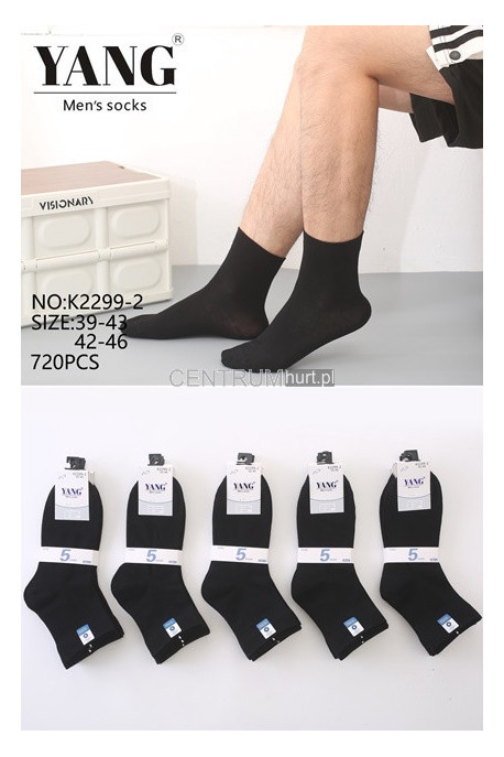 Skarpety męskie (39-46) K029