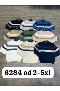 Sweter męski Turecki (2XL-5XL) 6284