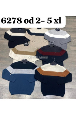 Sweter męski Turecki (2XL-5XL) 6278