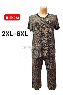 Piżama turecka wiskoza (2XL-6XL) 9256